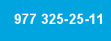 977 325-25-11